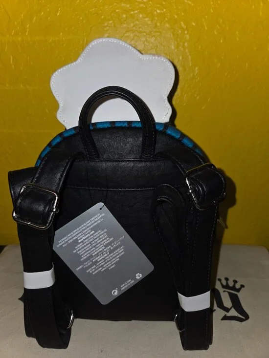 Loungefly Disney Haunted Mansion Ghost Host Mini Backpack - Picture 7 of 9